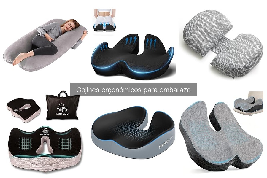 Cojines ergonómicos para embarazo: características y beneficios