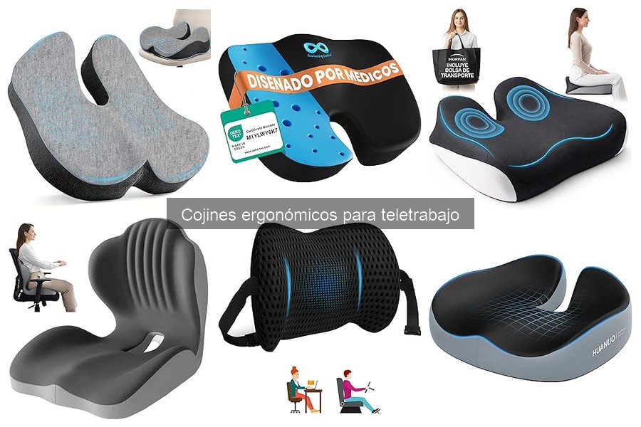 Cojines Ergonómicos para Teletrabajo: Mejora Tu Postura