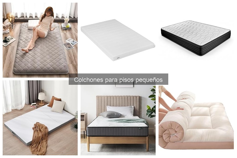 Colchones para pisos pequeños: características y beneficios