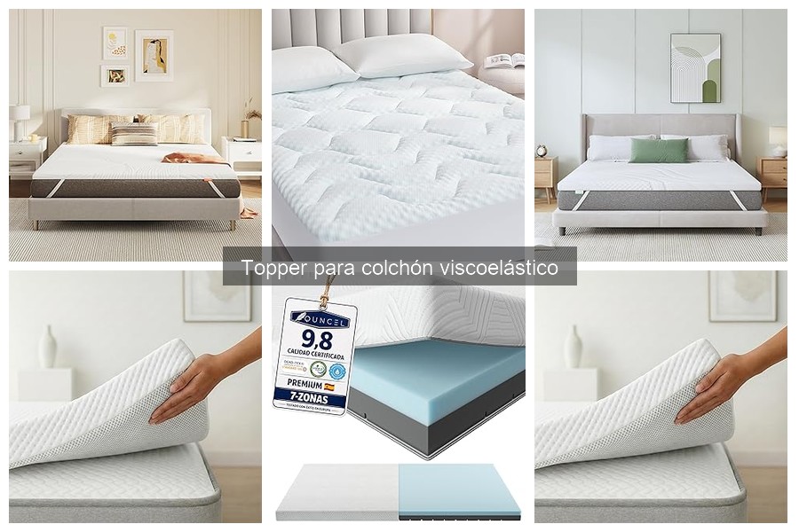Combina tu topper viscoelástico con cualquier colchón