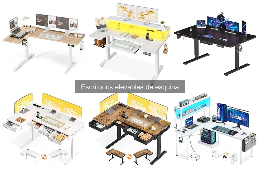 Cómo Ajustar un Escritorio Elevable de Esquina para Mejorar la Postura
