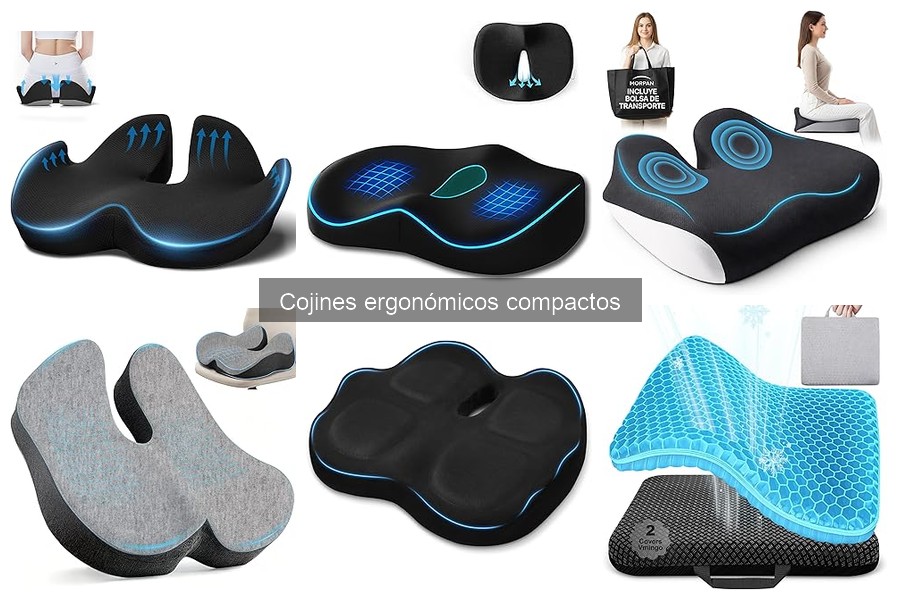 Cómo elegir el cojín ergonómico compacto ideal para ti