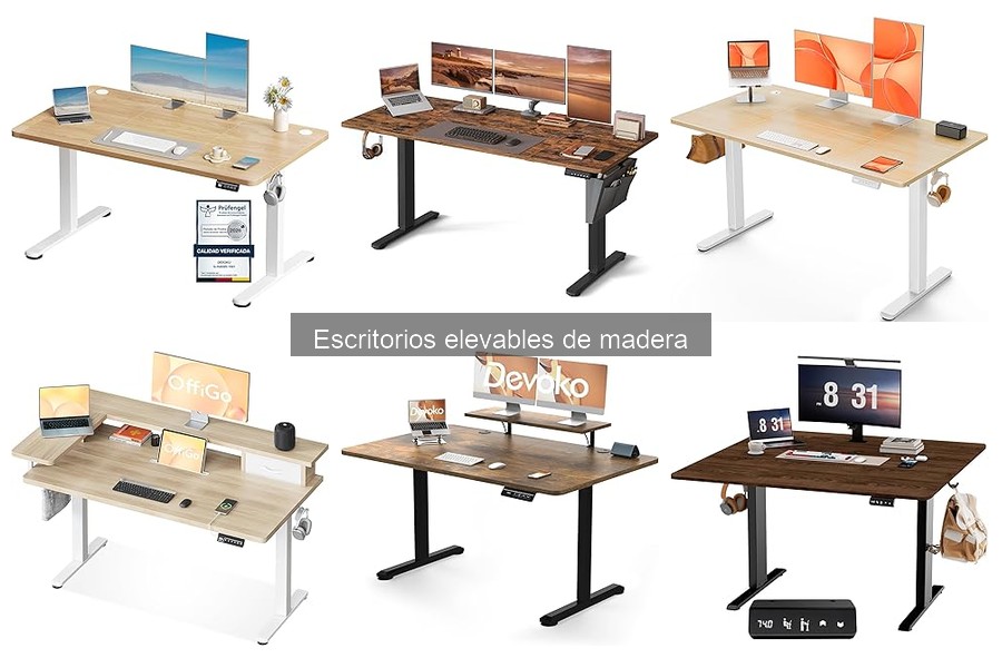 Cómo elegir el escritorio elevable de madera ideal