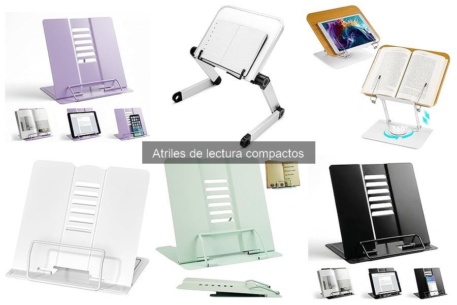 Cómo elegir el mejor atril de lectura compacto para ti