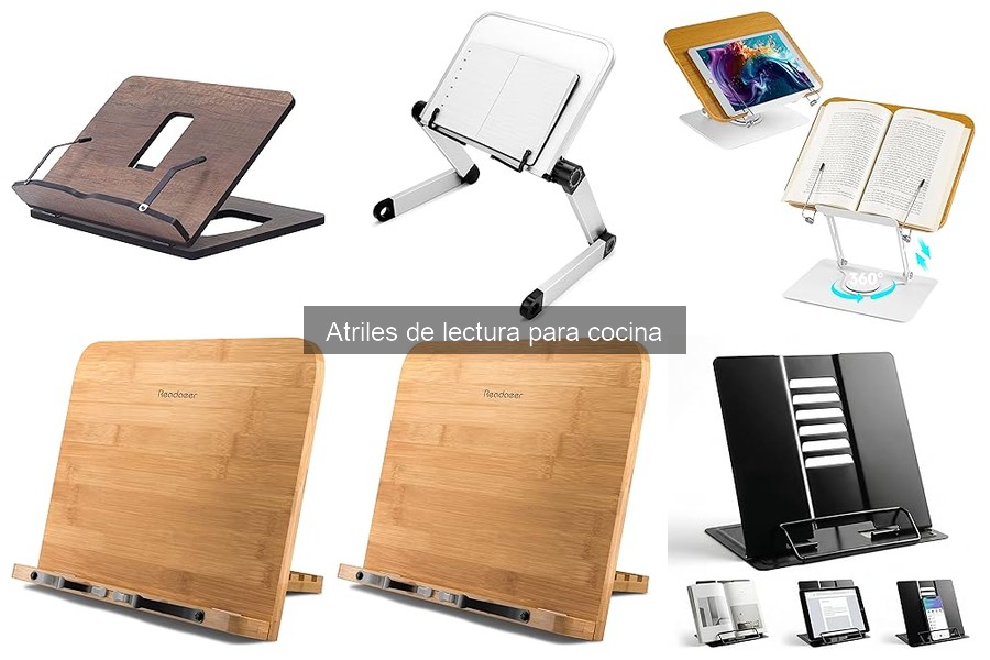 Cómo elegir el mejor atril de lectura para cocina