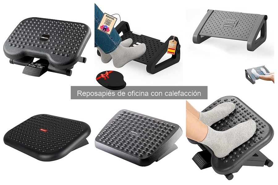 Cómo elegir el mejor reposapiés de oficina con calefacción