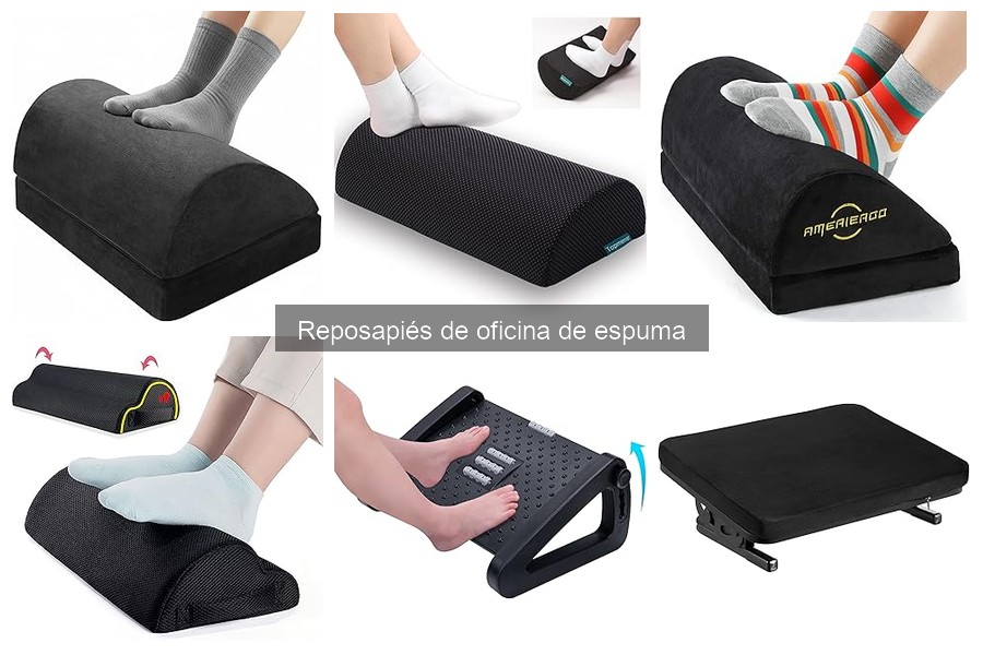 Cómo elegir el mejor reposapiés de oficina de espuma