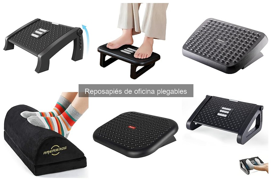 Cómo elegir el mejor reposapiés plegable para la oficina