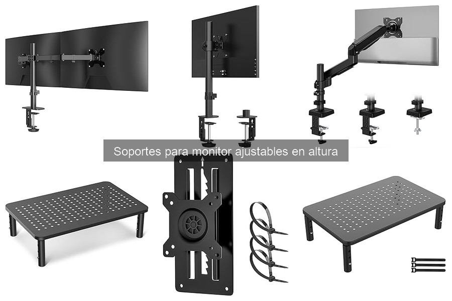 Cómo elegir el mejor soporte para monitor ajustable en altura