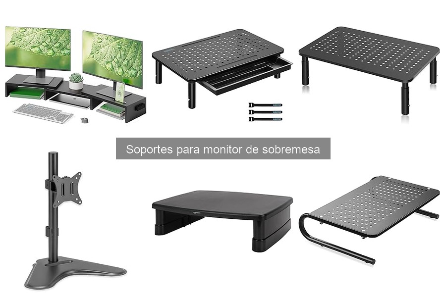 Cómo elegir el mejor soporte para monitor de sobremesa