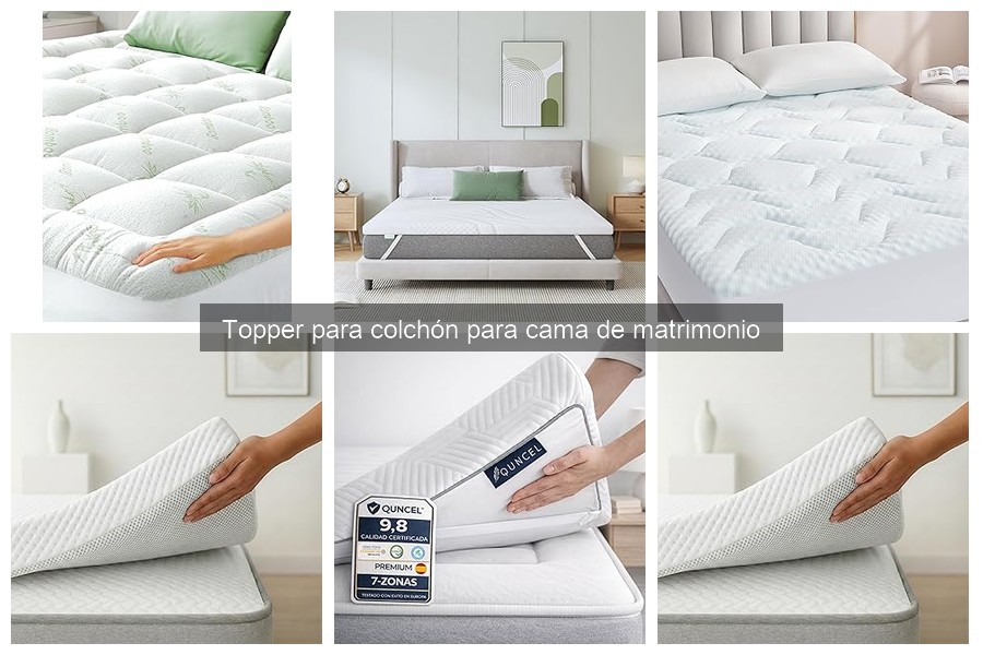 Cómo elegir el mejor topper para colchón de matrimonio
