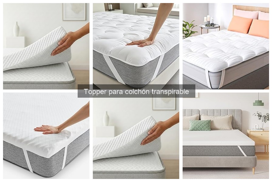 Cómo elegir el mejor topper para colchón transpirable