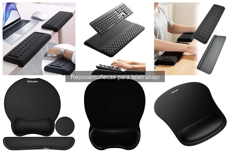 Cómo elegir el reposamuñecas ideal para tu oficina en casa