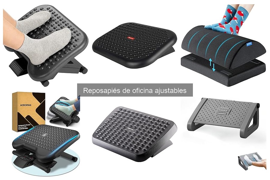 Cómo elegir el reposapiés ajustable perfecto para tu oficina