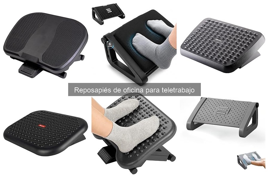 Cómo elegir el reposapiés perfecto para tu oficina en casa
