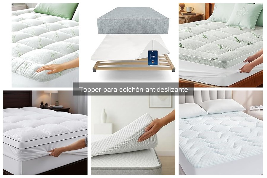 Cómo elegir el topper antideslizante perfecto para ti