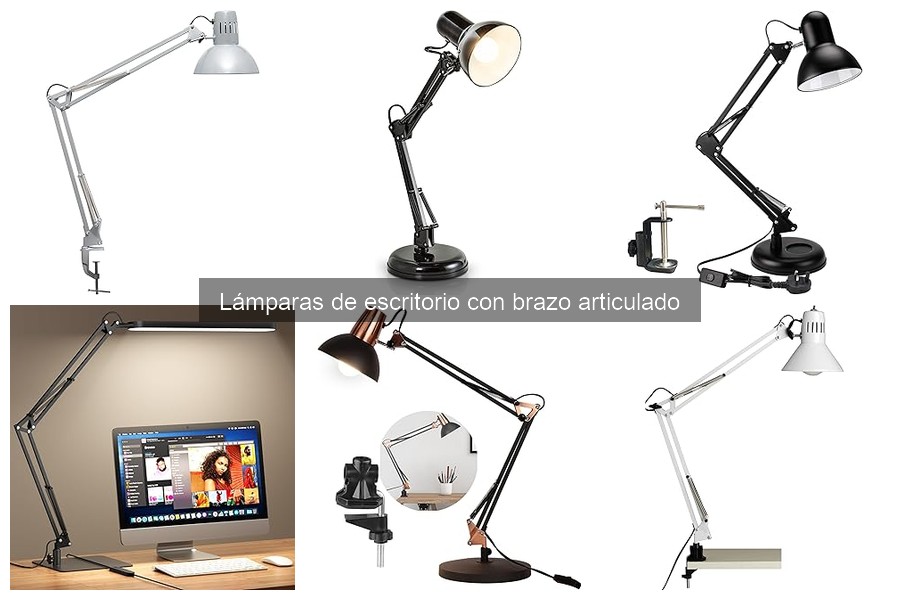 Cómo elegir la lámpara de escritorio con brazo articulado
