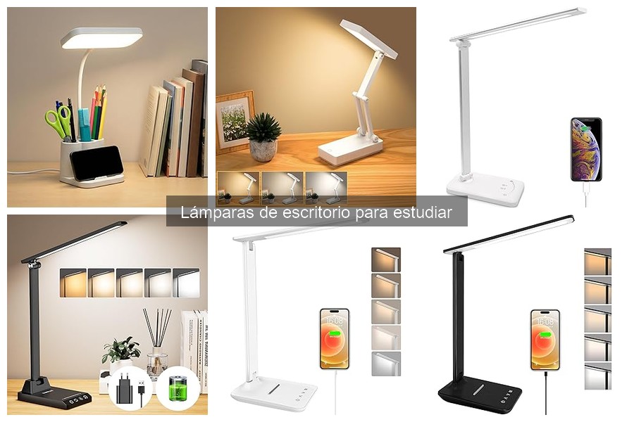 Cómo Elegir la Lámpara de Escritorio Perfecta para Estudiar