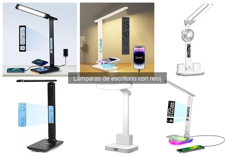 Cómo instalar lámparas de escritorio con reloj fácilmente