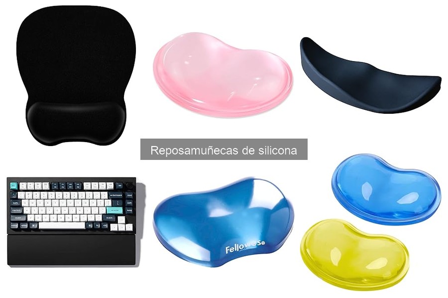Cómo instalar un reposamuñecas de silicona correctamente