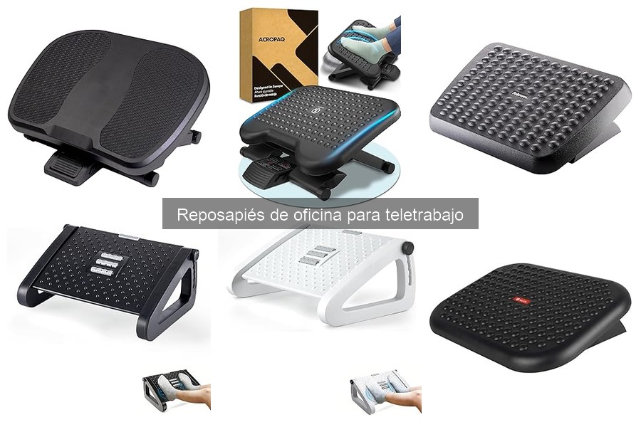 Cómo instalar un reposapiés para teletrabajo correctamente