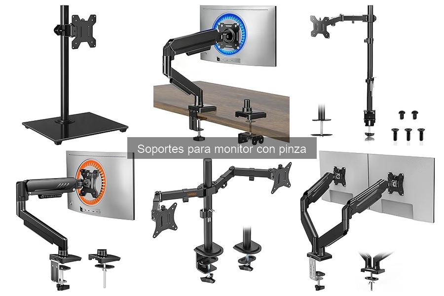 Cómo Instalar un Soporte para Monitor con Pinza Fácilmente