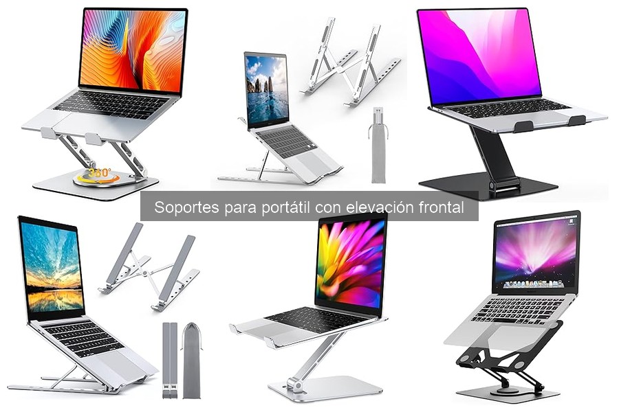 Cómo instalar un soporte para portátil con elevación frontal