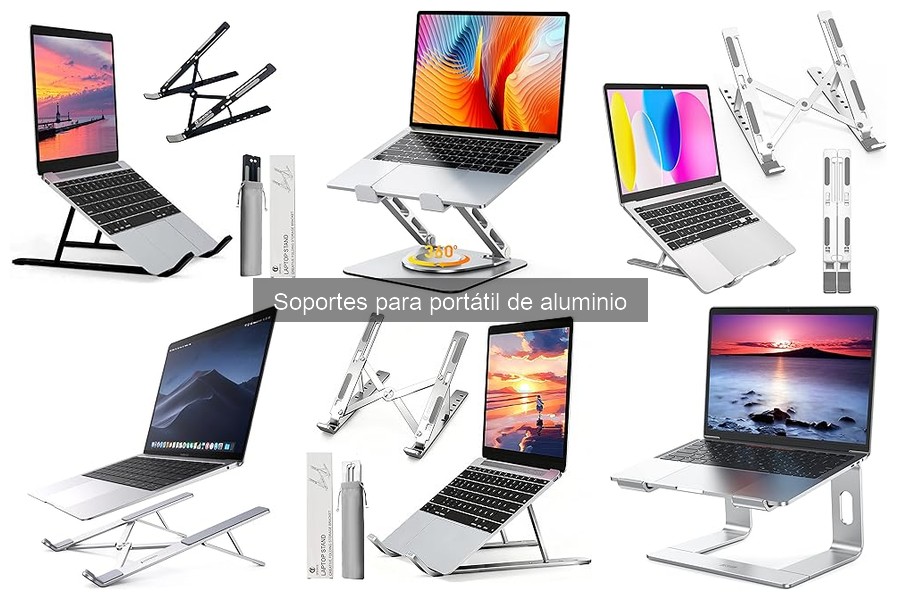 Cómo instalar un soporte para portátil de aluminio: guía sencilla