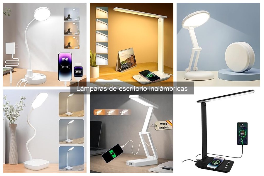 Cómo instalar y utilizar lámparas de escritorio inalámbricas