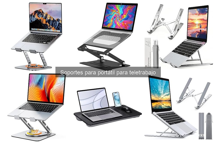 Cómo la altura del soporte para portátil afecta tu ergonomía