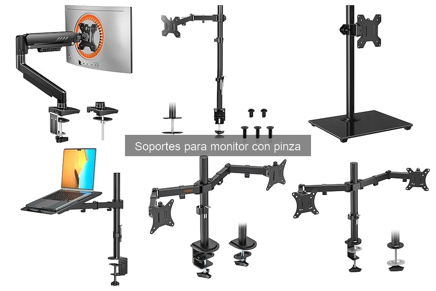 Cómo limpiar y mantener un soporte para monitor con pinza