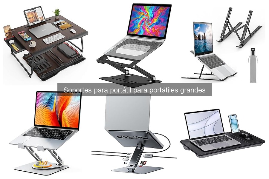 Cómo limpiar y mantener un soporte para portátil grande