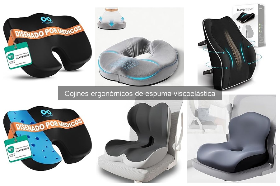 Cómo mantener tu cojín ergonómico de espuma viscoelástica