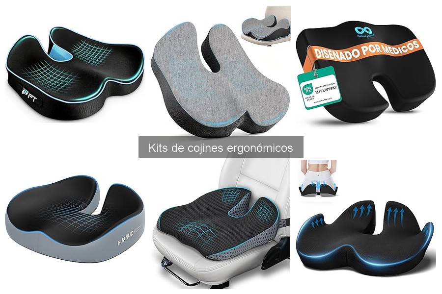 Cómo mantener y cuidar tus kits de cojines ergonómicos