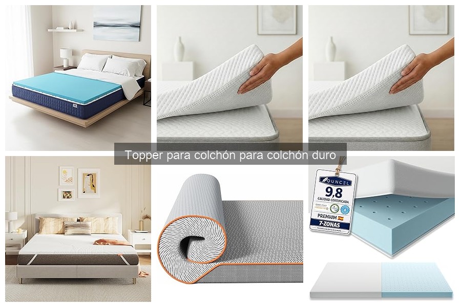 Cómo mantener y limpiar un topper para colchón duro