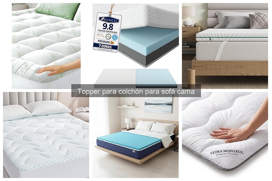 Cómo saber si un topper es adecuado para tu sofá cama