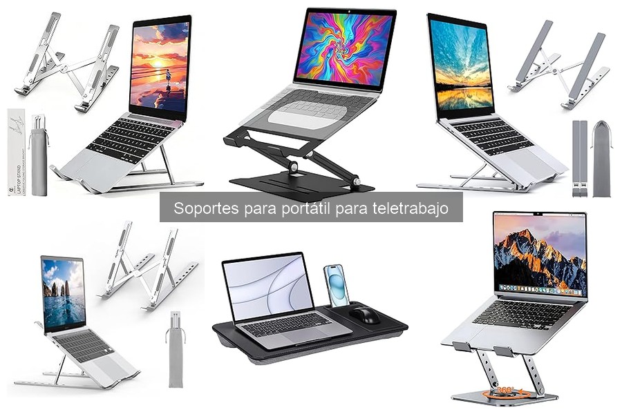 Cómo un soporte para portátil previene dolores y lesiones