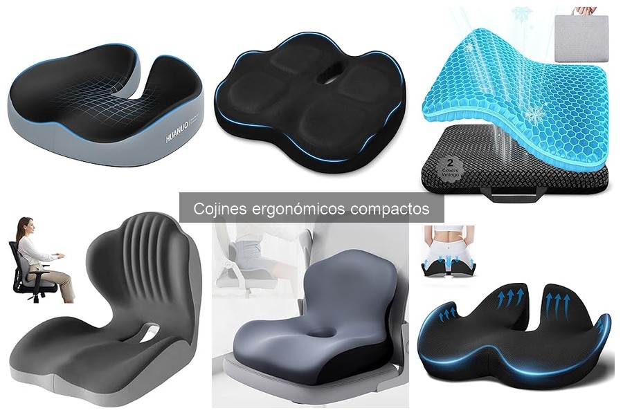 Cómo usar cojines ergonómicos compactos para mayor confort