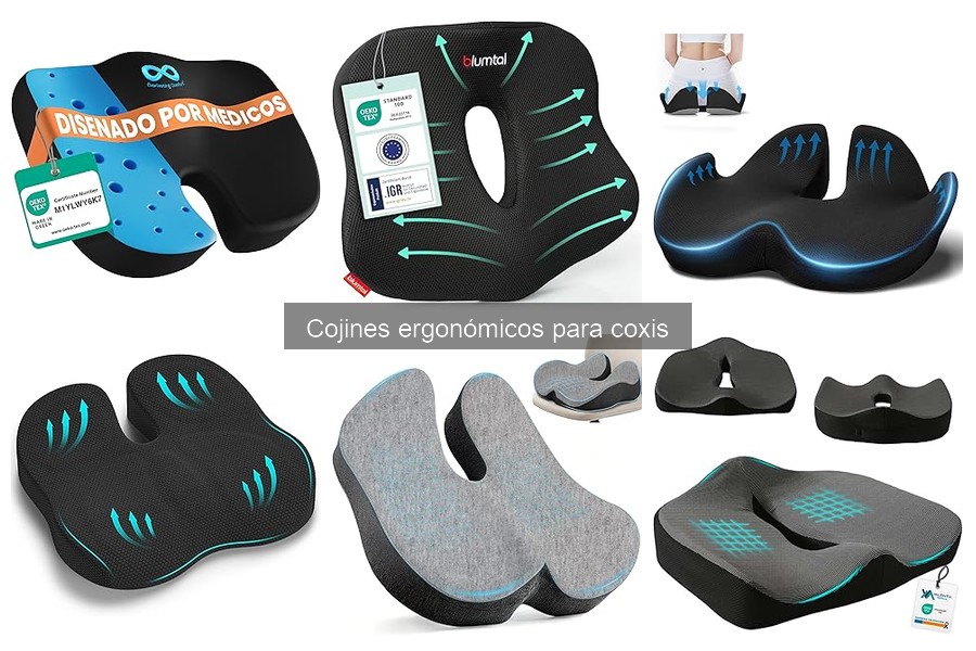 Cómo usar correctamente un cojín ergonómico para coxis