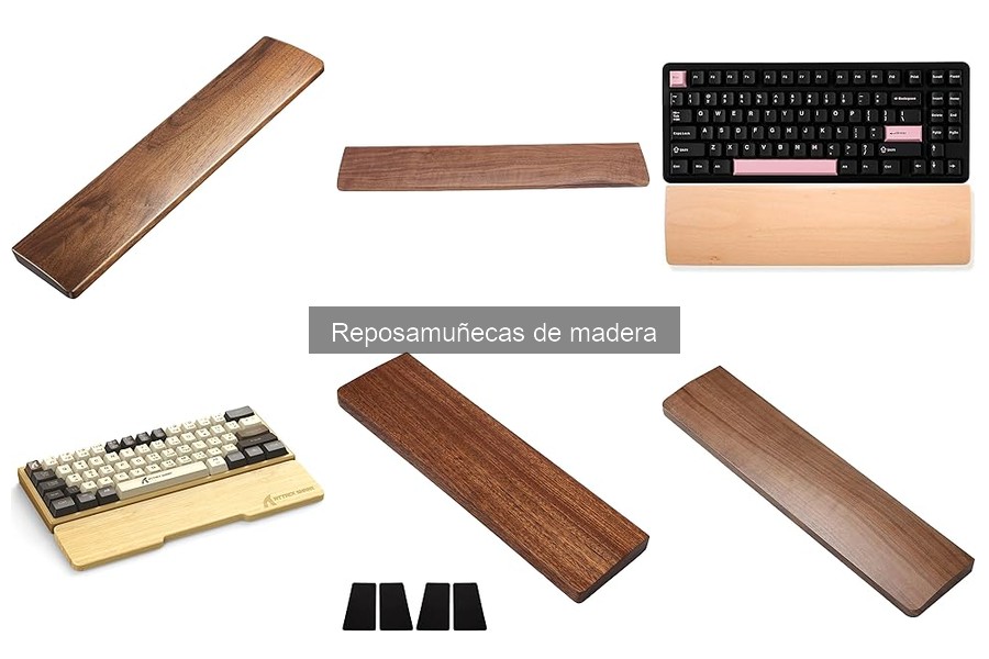 Cómo usar correctamente un reposamuñecas de madera en oficina