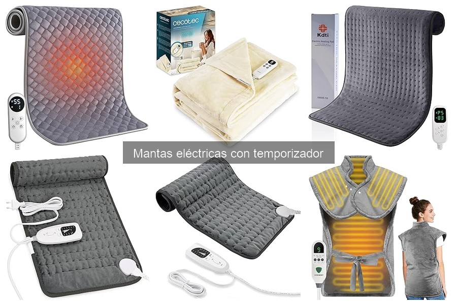 Cómo usar correctamente una manta eléctrica con temporizador