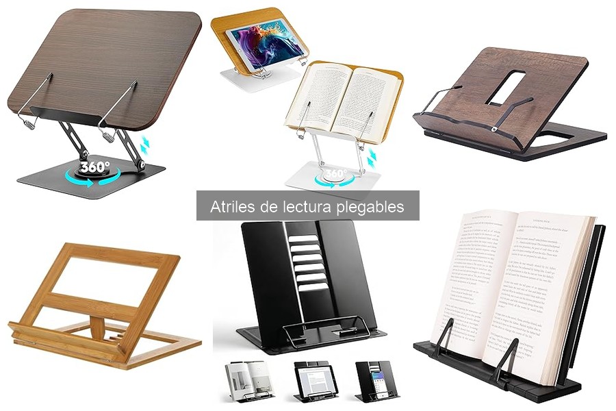 Cómo usar un atril de lectura plegable correctamente