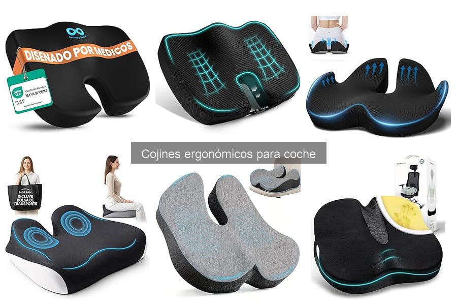 Cómo usar un cojín ergonómico en el coche de manera efectiva