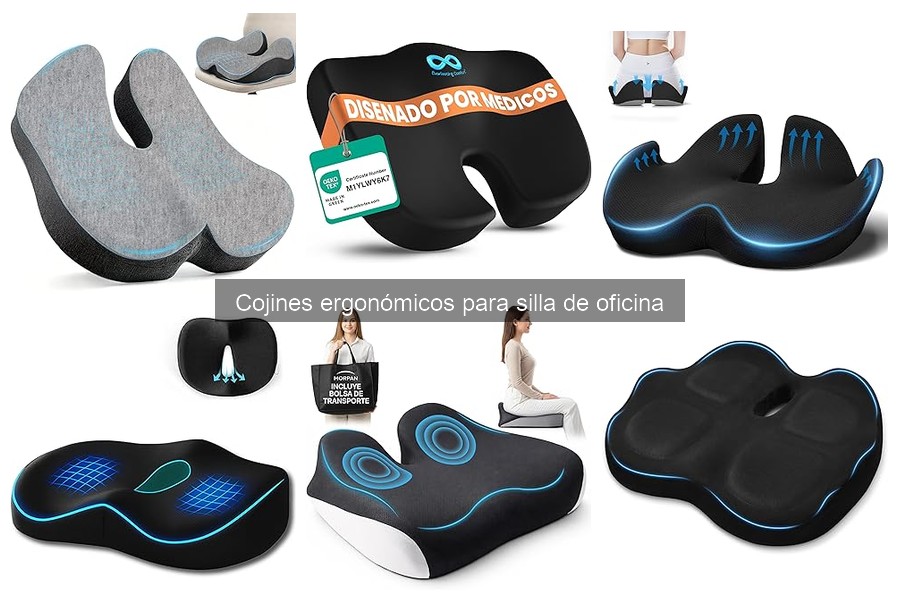 Cómo usar un cojín ergonómico en tu silla de oficina