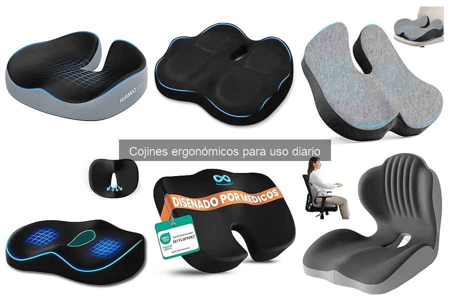 Cómo usar un cojín ergonómico para un máximo confort