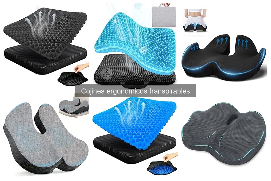 Cómo usar un cojín ergonómico transpirable correctamente
