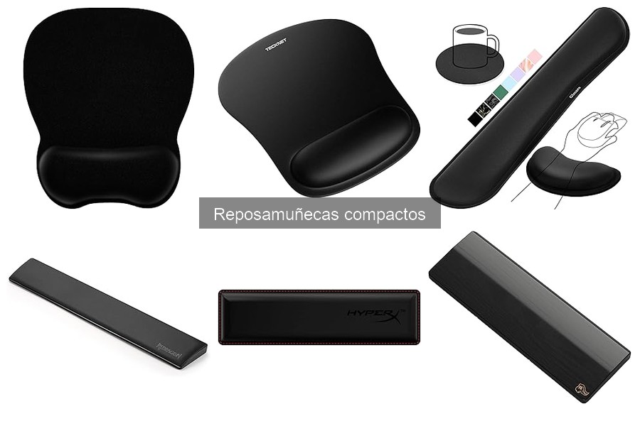 Cómo usar un reposamuñecas compacto para evitar lesiones