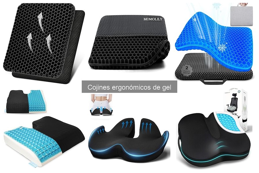 Cómo utilizar un cojín ergonómico de gel correctamente