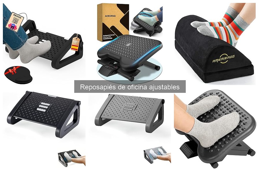 Cómo utilizar un reposapiés ajustable correctamente