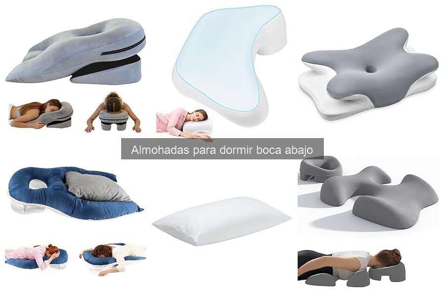 Comparativa: Almohadas viscoelásticas vs. látex para dormir boca abajo